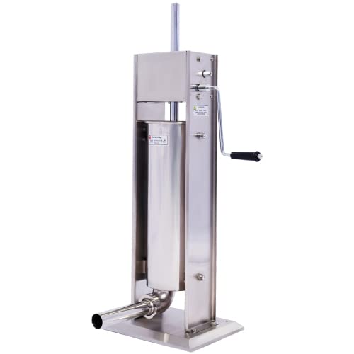 Stainless Steel 15LB Sausage Stuffer F355