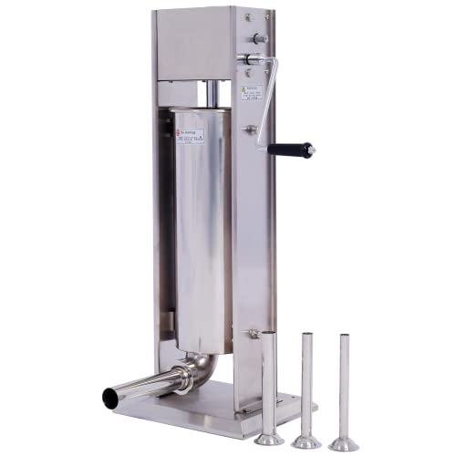 Stainless Steel 15LB Sausage Stuffer F355
