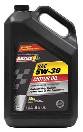 Motor Oil, 5W-30, 5 Qt. N3109
