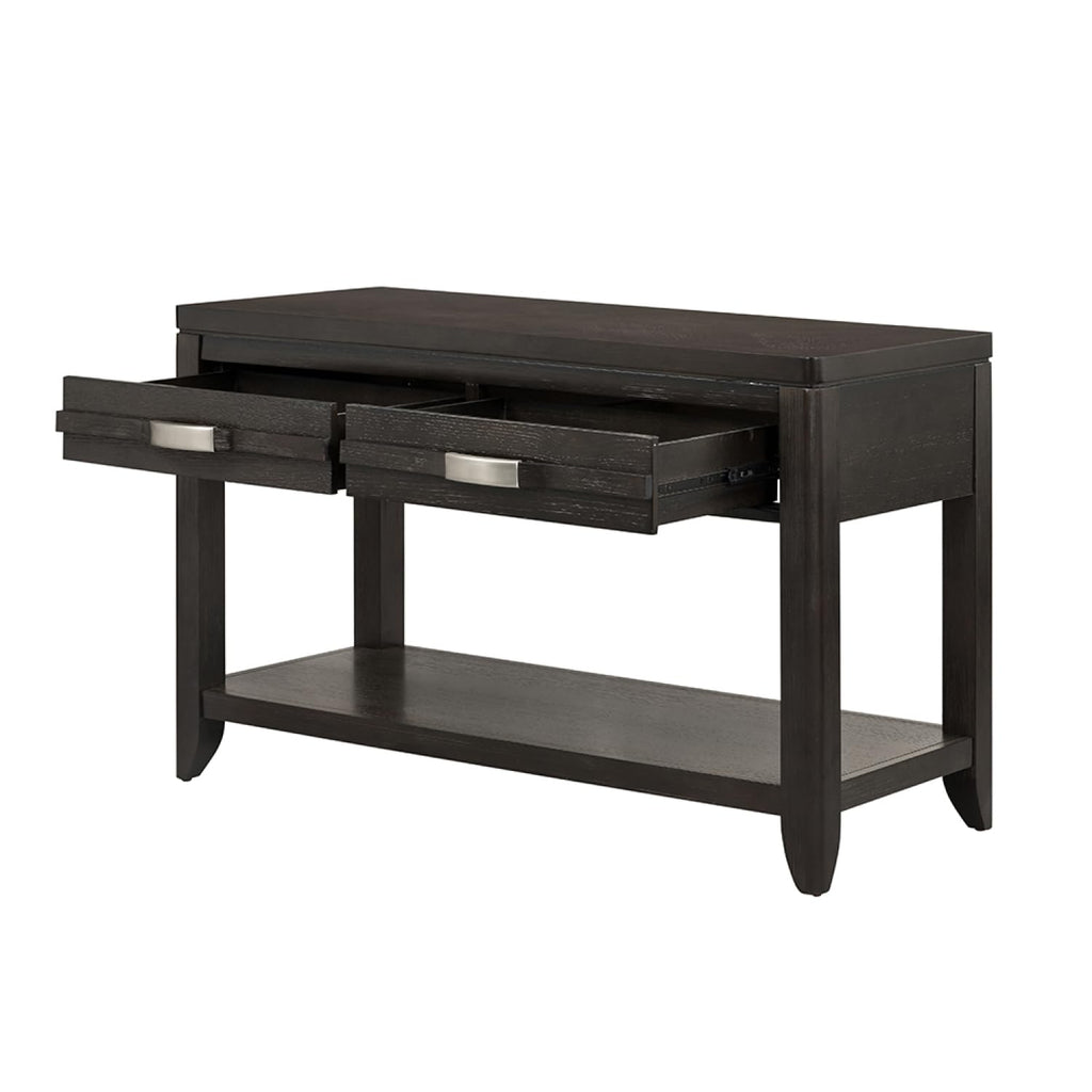 48" Two-Drawer Console Table with Storage Shelf S785
