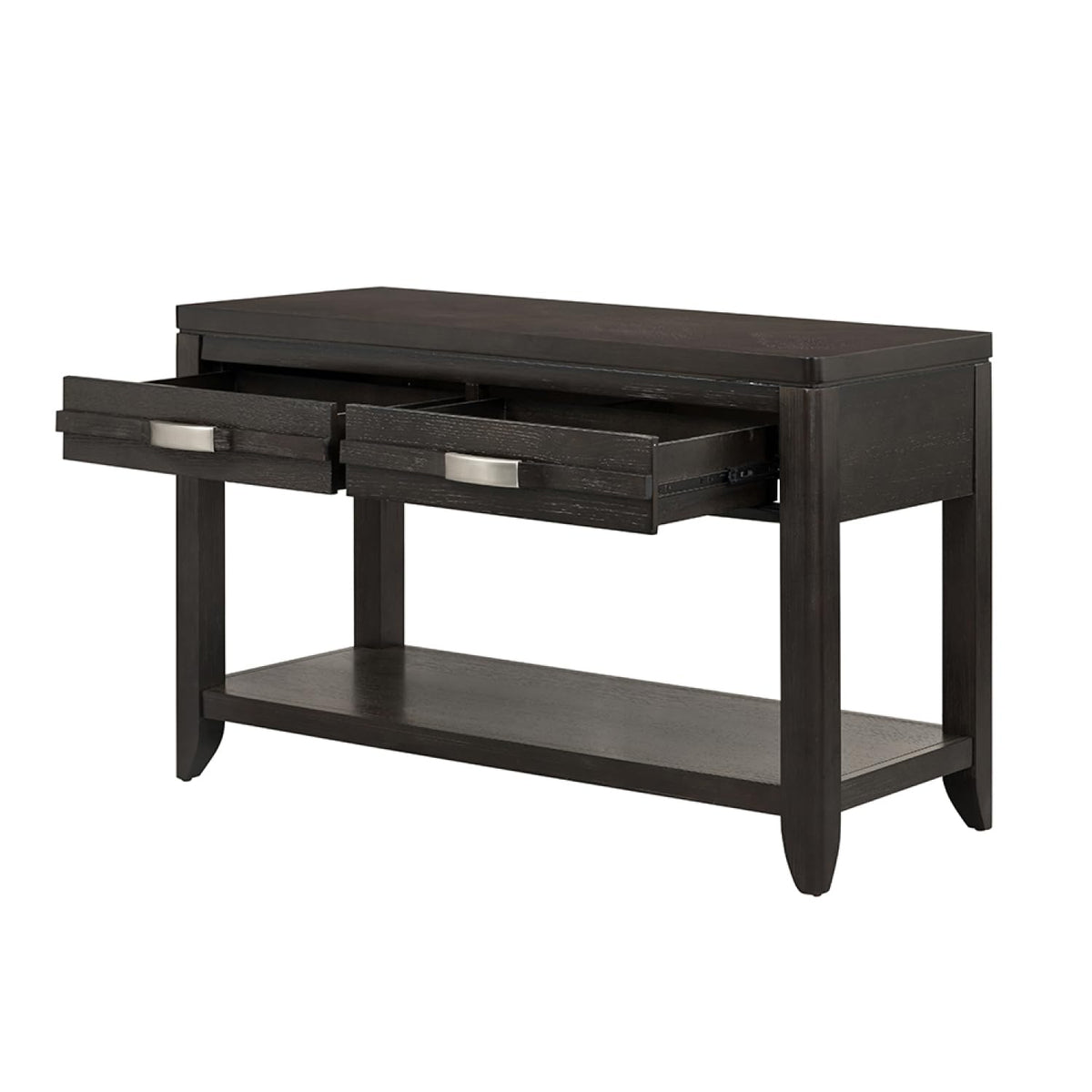 48" Two-Drawer Console Table with Storage Shelf S785