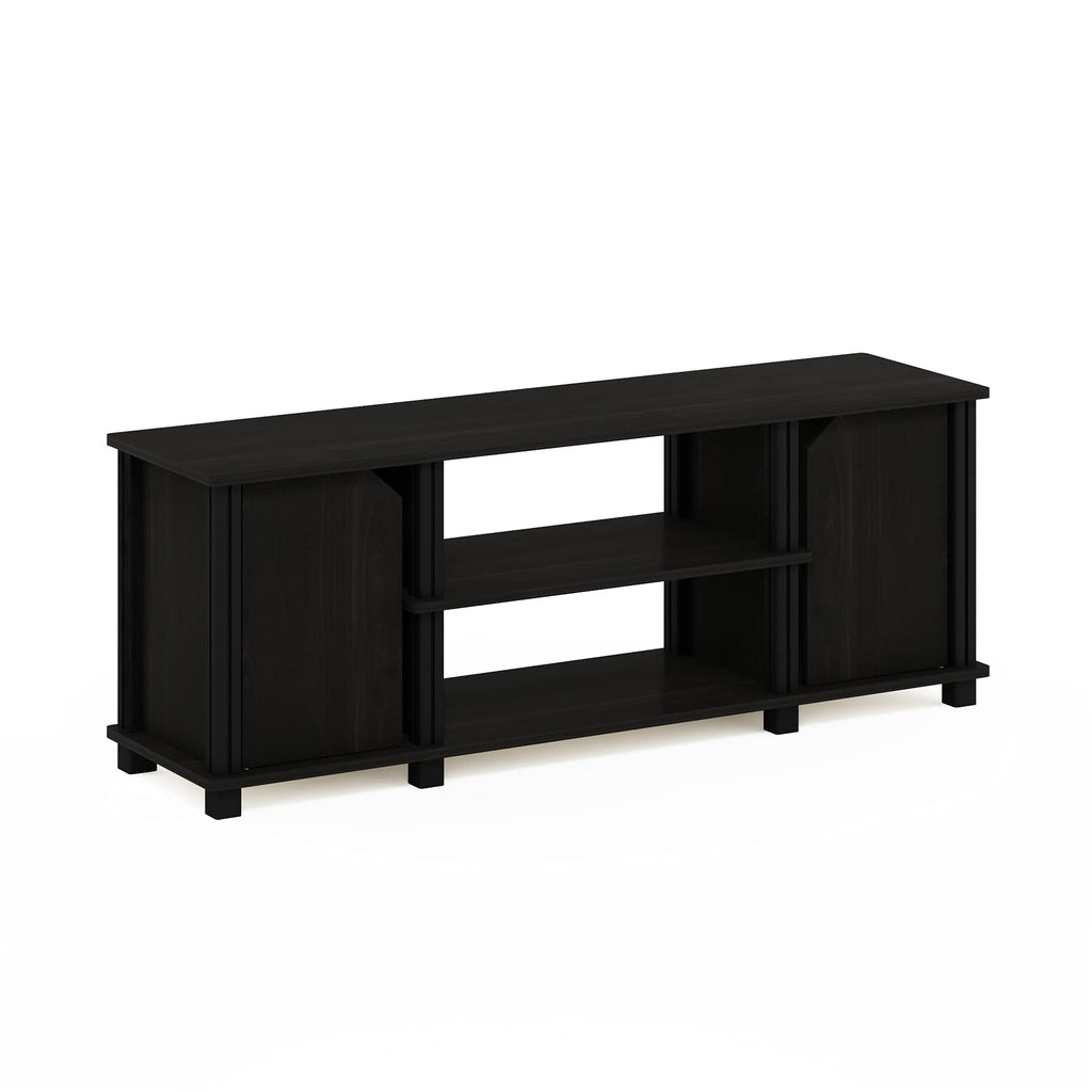 3-Tier Open Shelf TV Stand with Cabinets Z3293