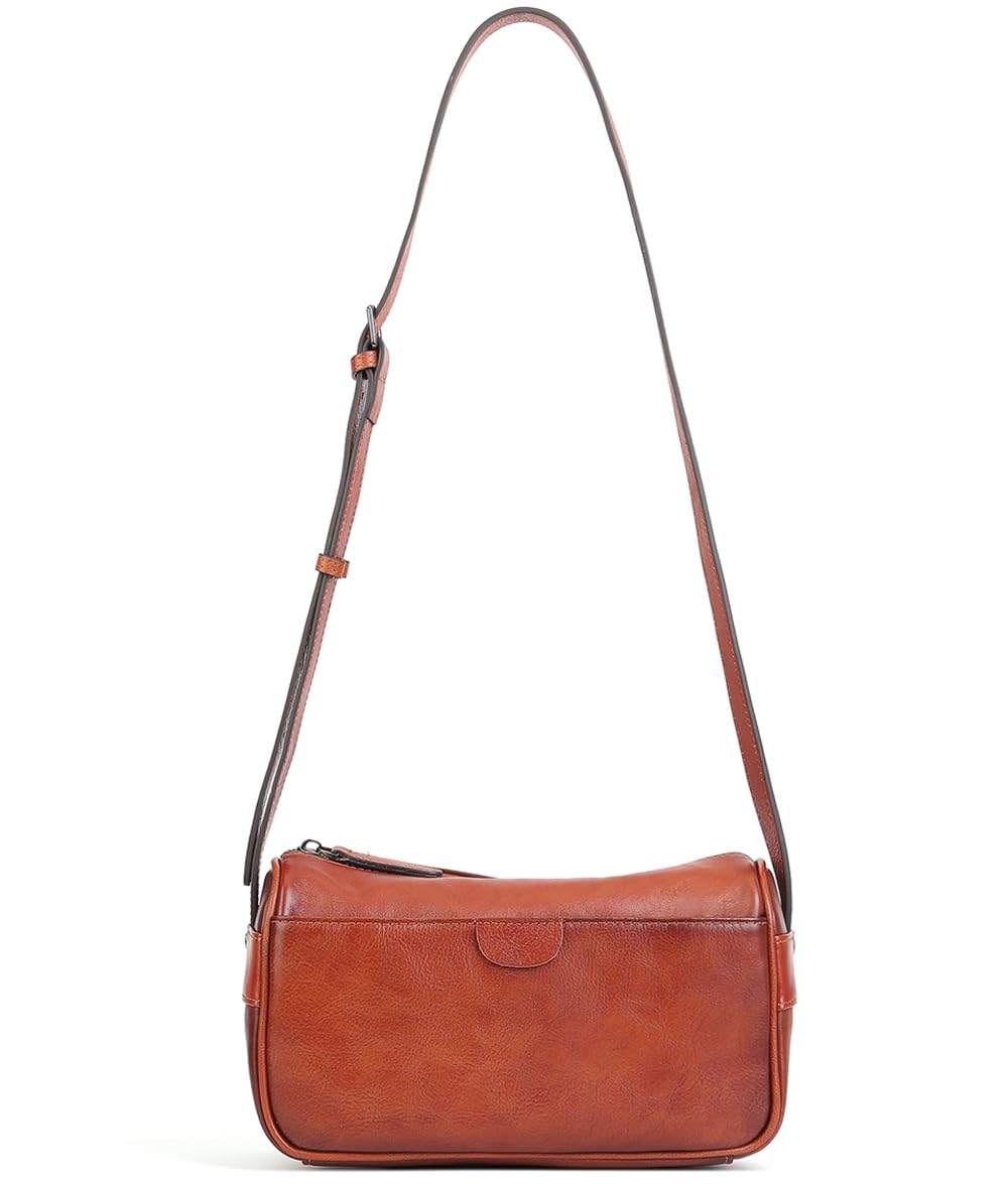 Genuine Leather Crossbody Bag O18645