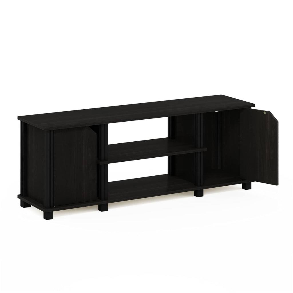 3-Tier Open Shelf TV Stand with Cabinets Z3293