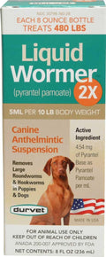 Double Strength Liquid Dog Wormer T5271