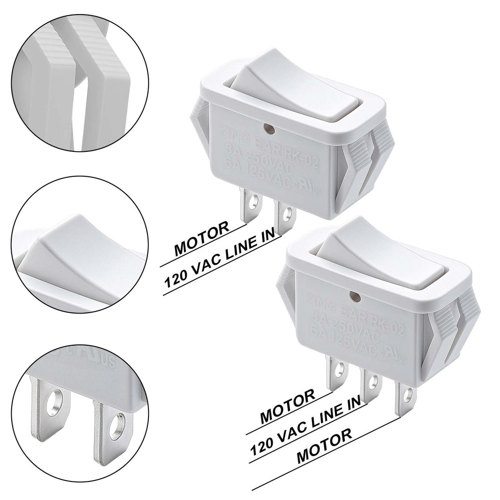 Range Hood Rocker Switch Kit T5778