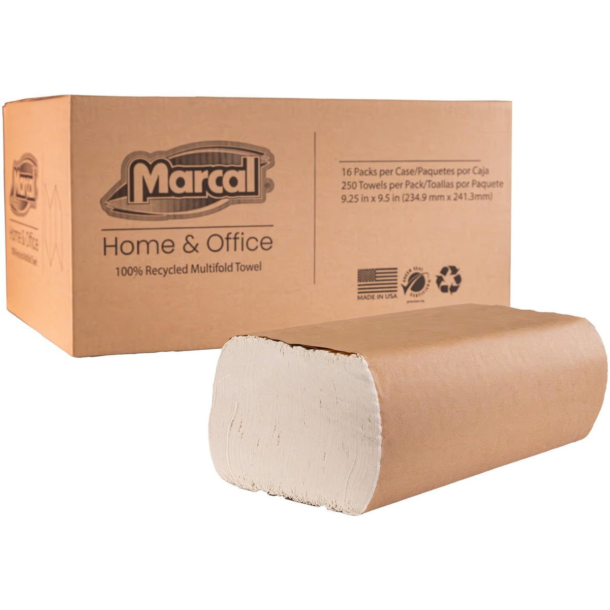 Multifold Paper Towels, White, 4,000 Sheets/Case M249