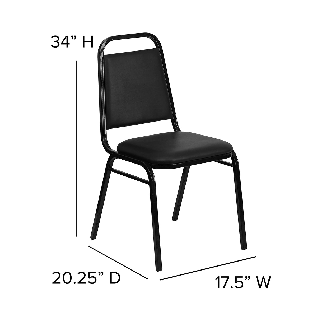 Black Stackable Banquet Chair B353530