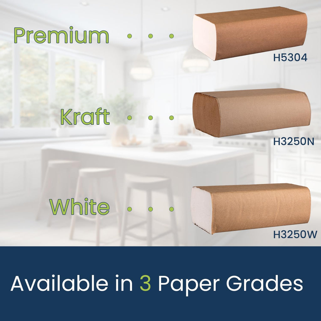 Multifold Paper Towels, White, 4,000 Sheets/Case M249
