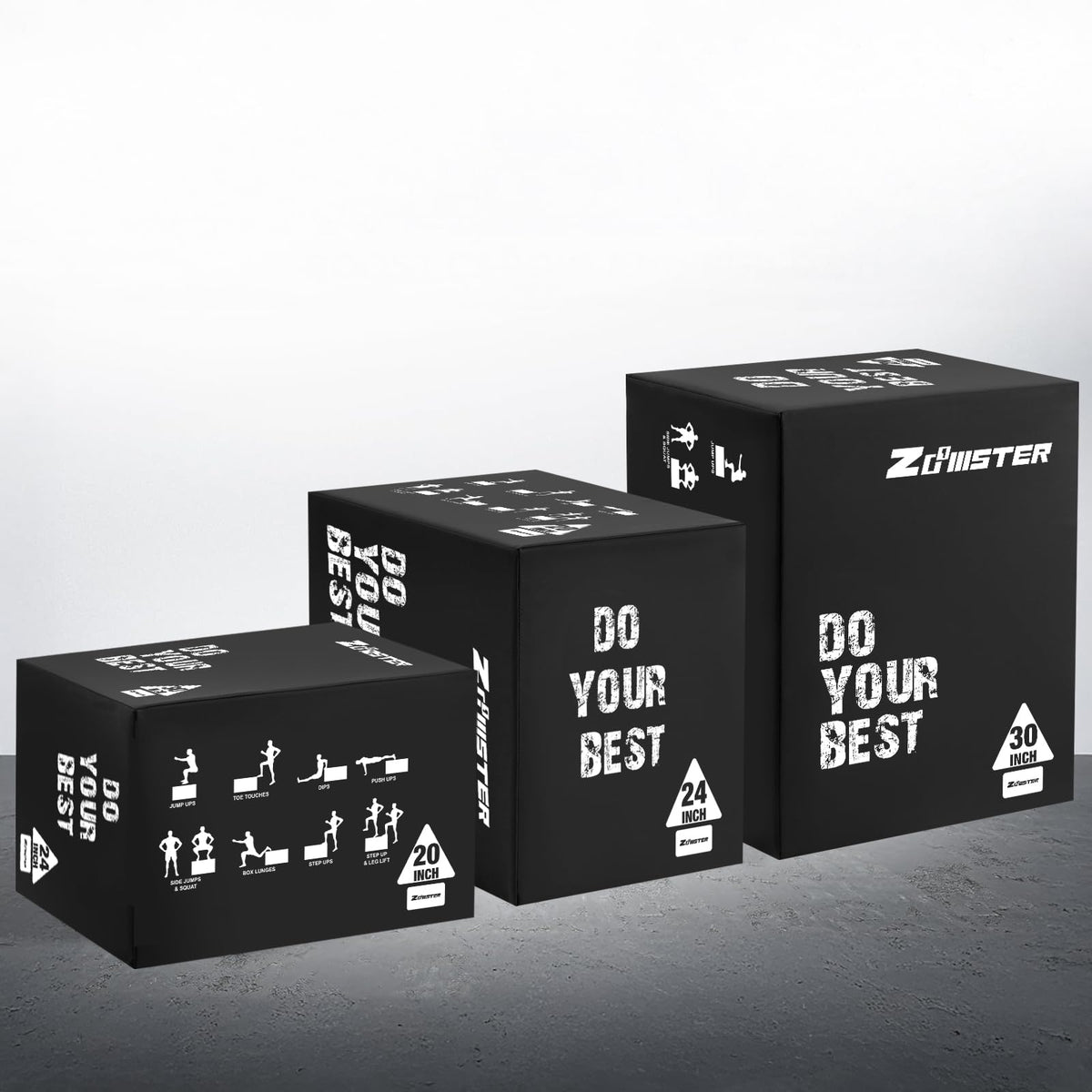 3-in-1 Plyometric Jump Box C8762