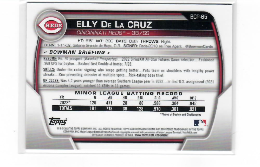 Baseball Card C955