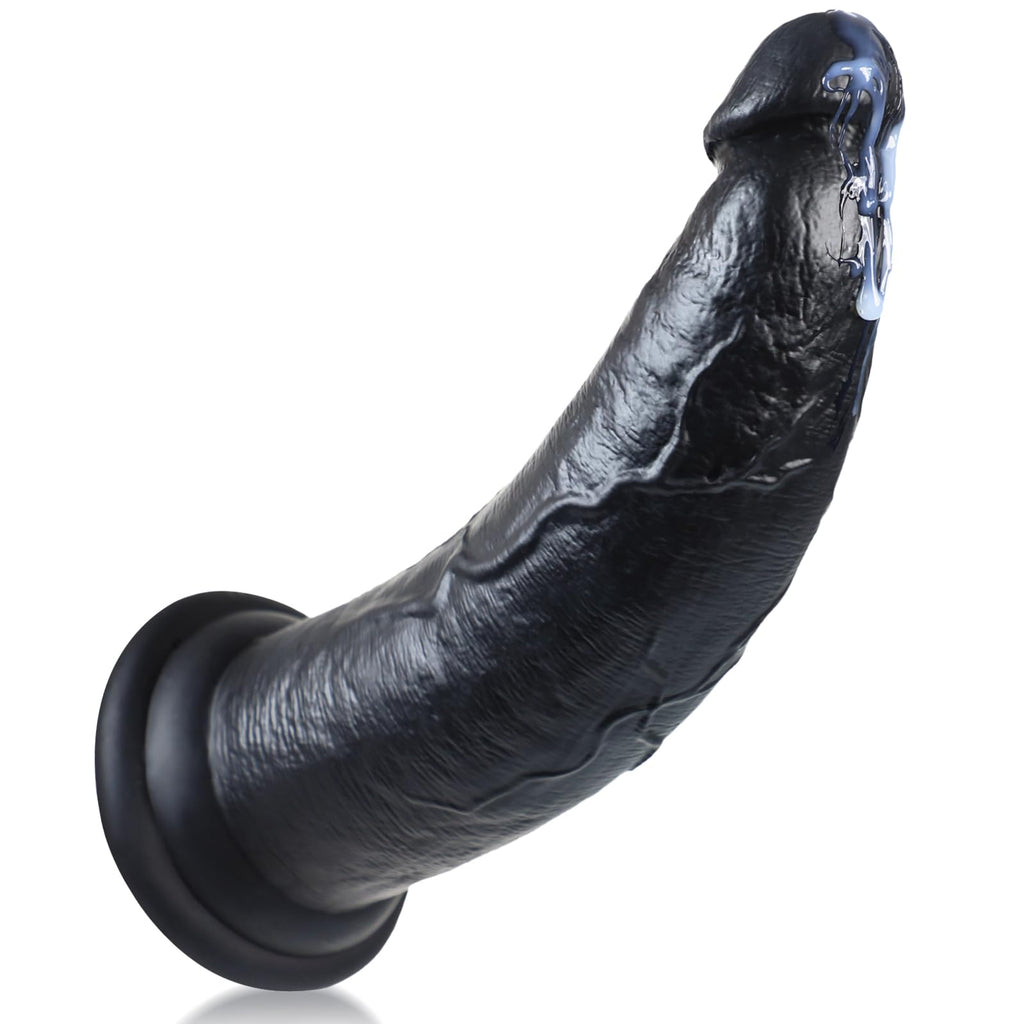 12 Inch Black Thick Anal Dildo B776
