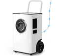 110 PPD Portable Commercial Dehumidifier with Pump B1873