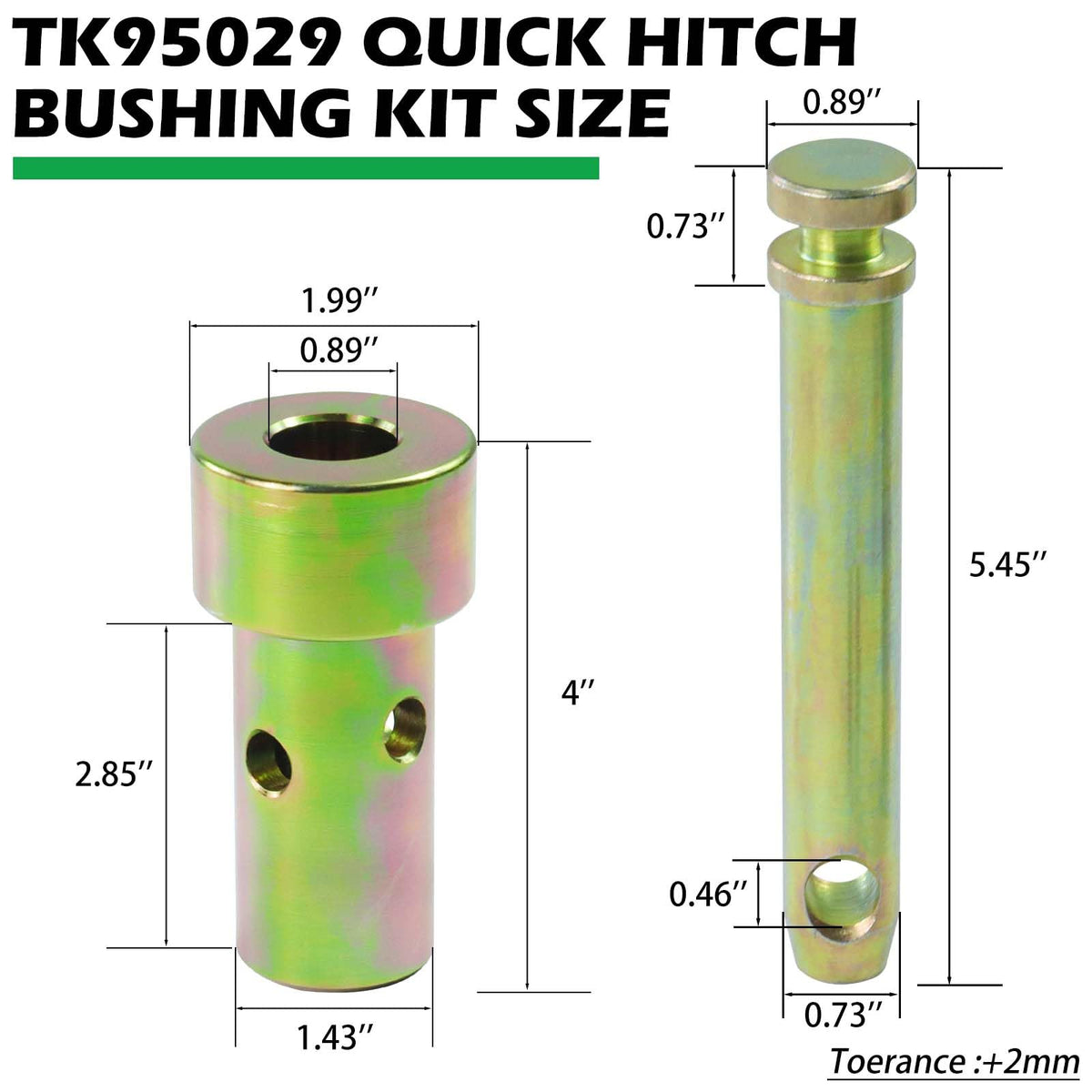 1 Quick Hitch Bushings U849
