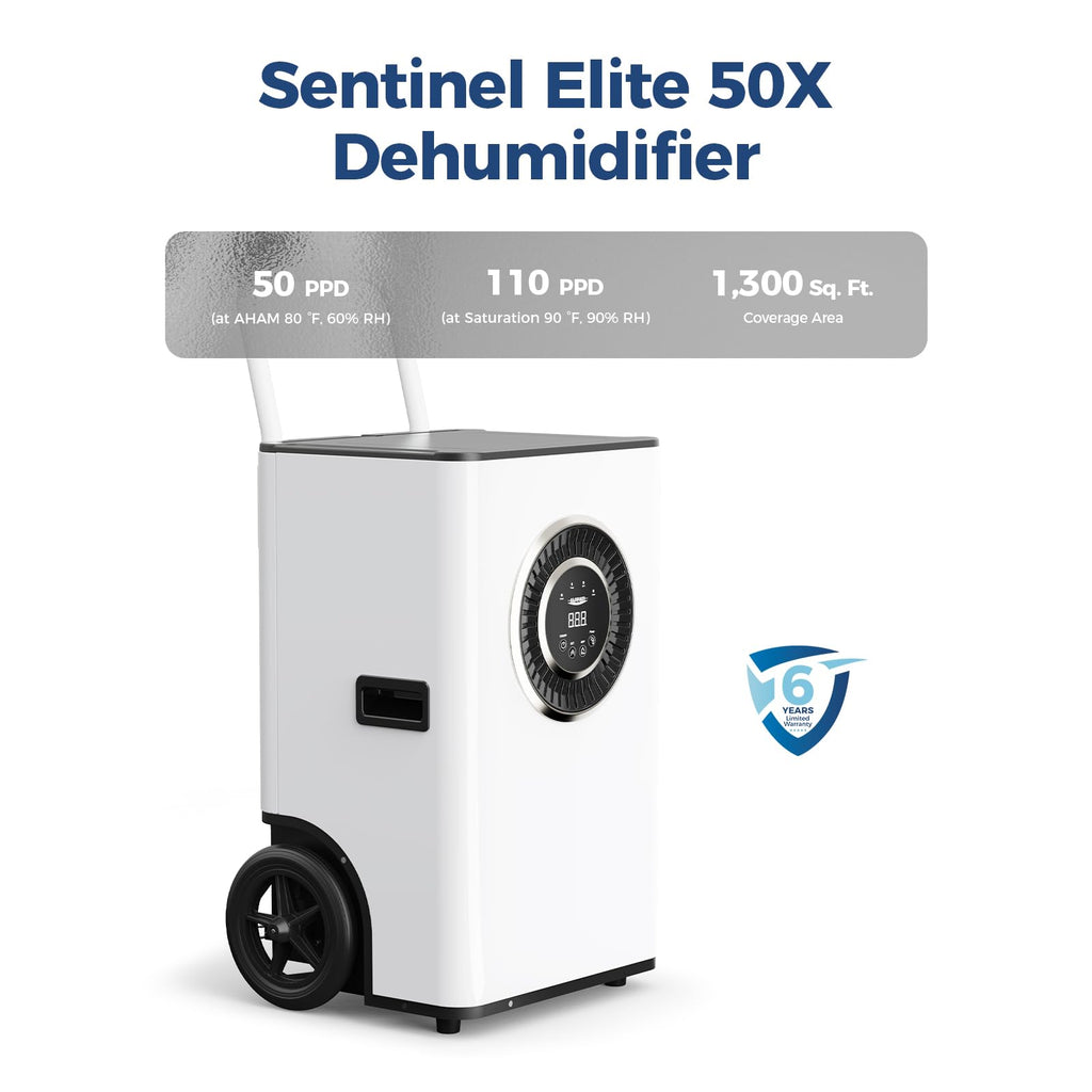 110 PPD Portable Commercial Dehumidifier with Pump B1873
