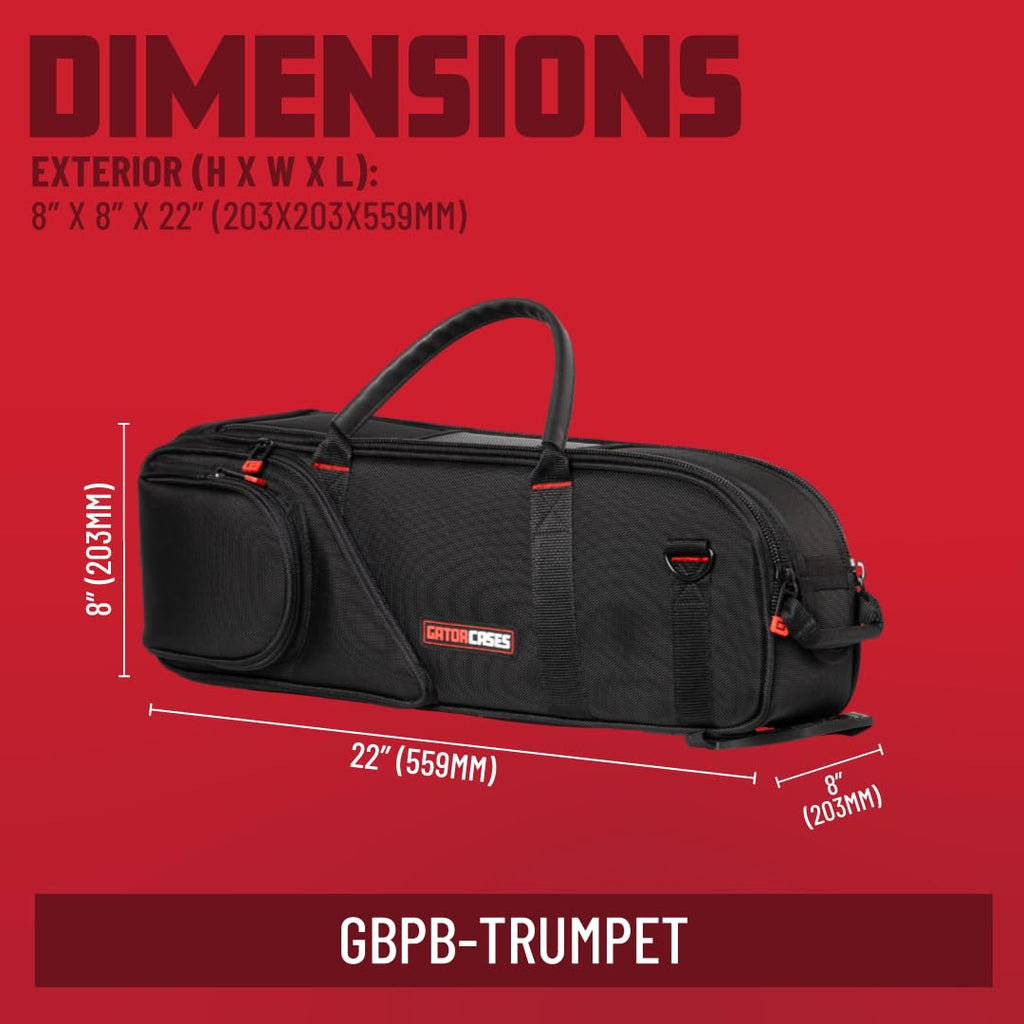 Pro Band and Orchestra Travel Bag for Bb Trumpet V3576