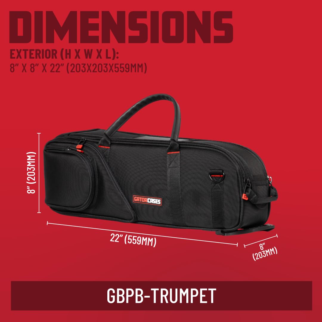 Pro Band and Orchestra Travel Bag for Bb Trumpet V3576