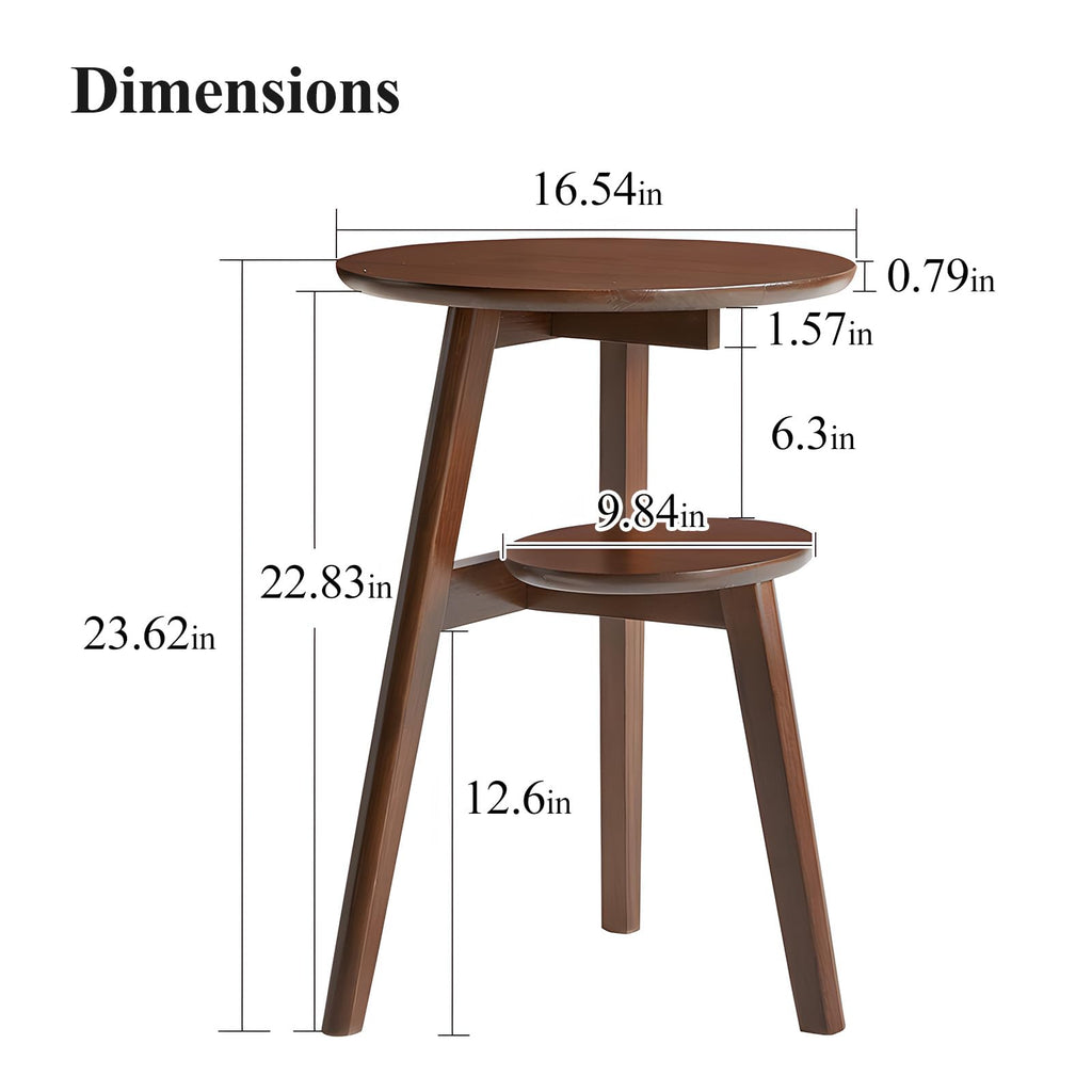 2-Tier Round Side Table N7559