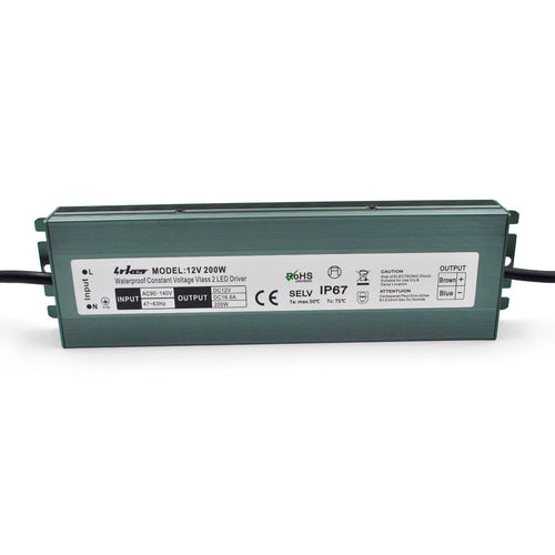 2 Pack 12V 200W Waterproof IP67 LED Driver S6009