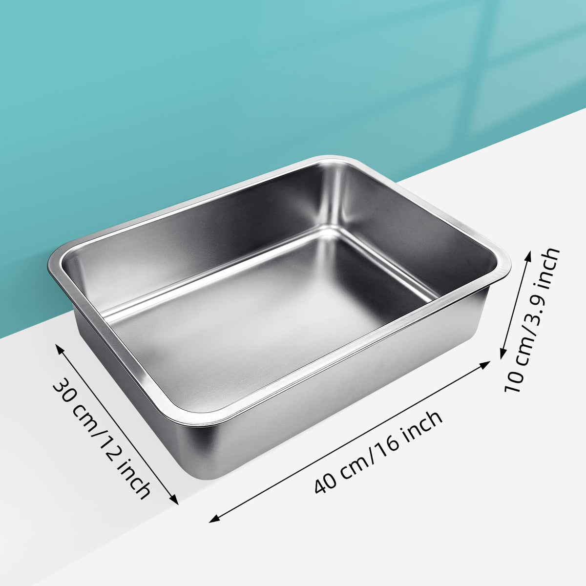 Stainless Steel Litter Box O56041