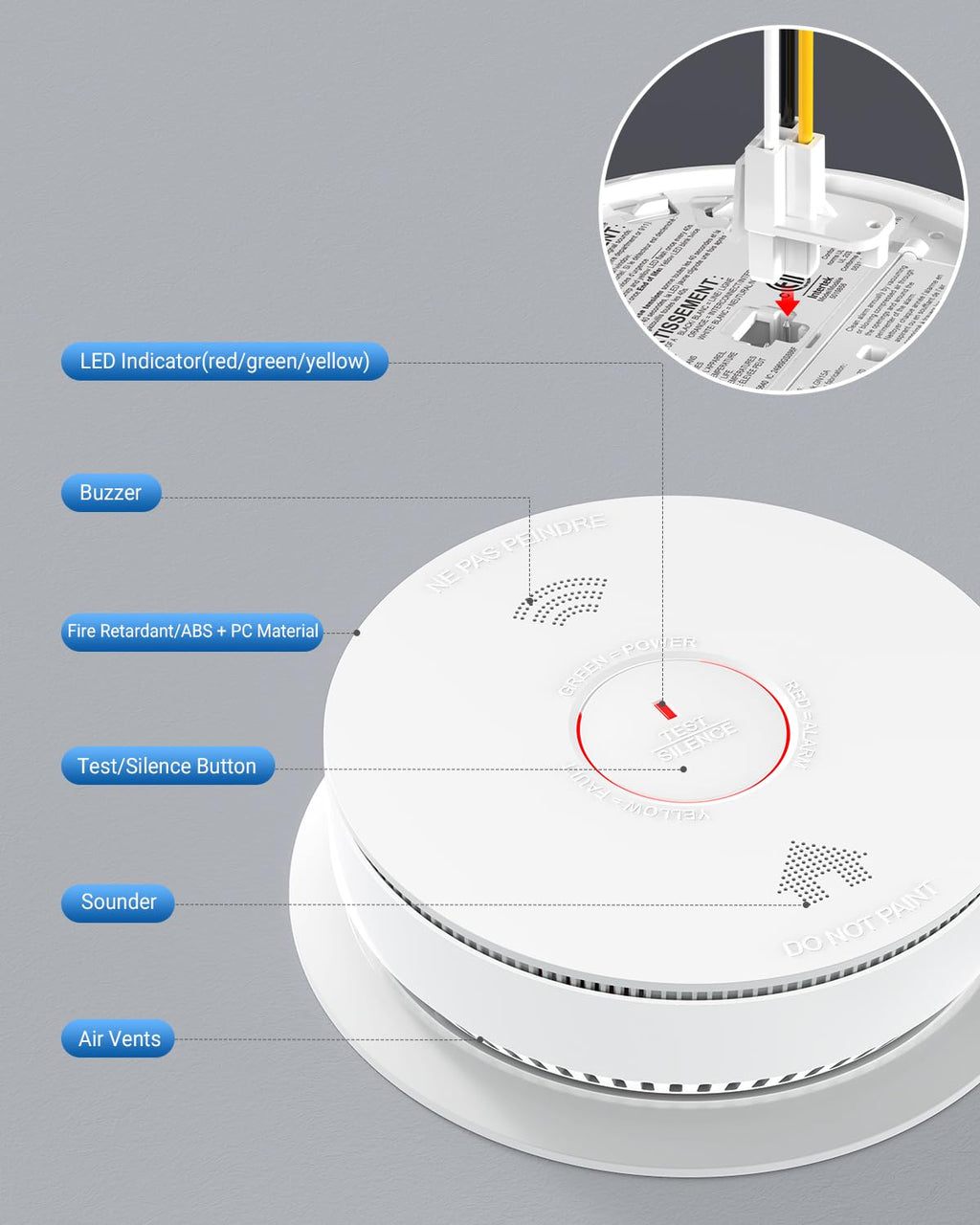 Smoke & CO Detector S68717