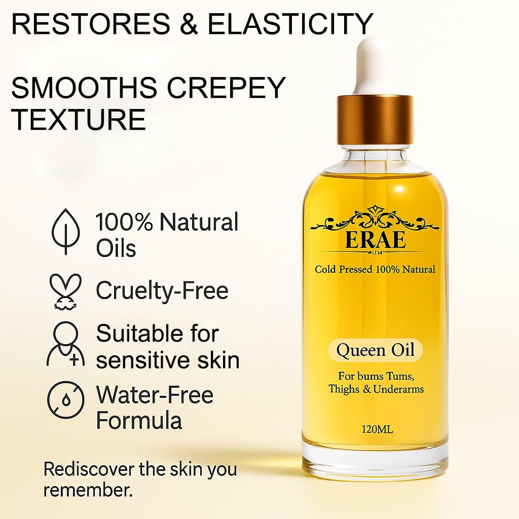 Cold-Pressed Natural Botanical Firming Oil for Face & Body, 4 fl oz K257