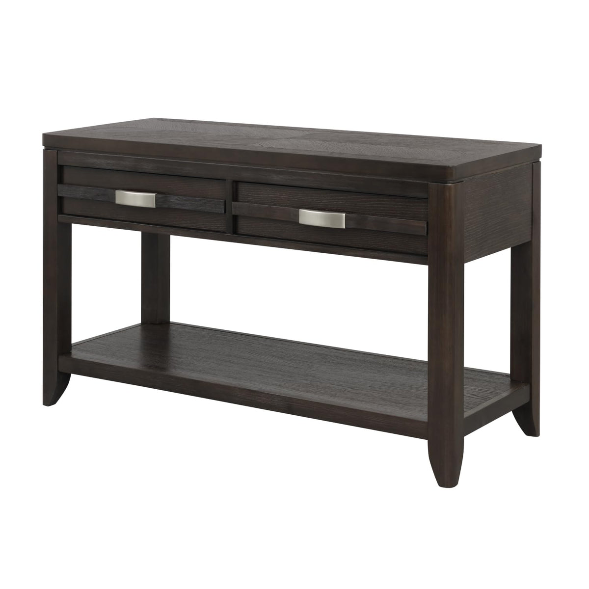 48" Two-Drawer Console Table with Storage Shelf S785
