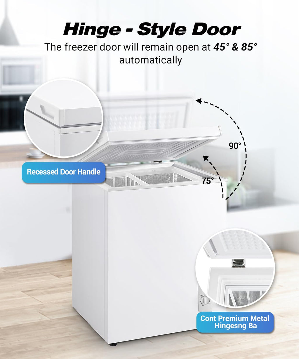 5.0 cu.ft Chest Freezer with Temperature Control O98983