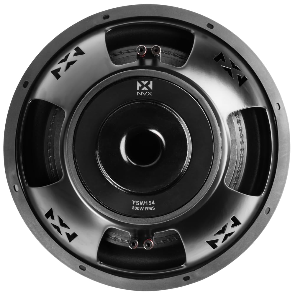 1600W Peak 15" Dual 4-Ohm Car Subwoofer M58475
