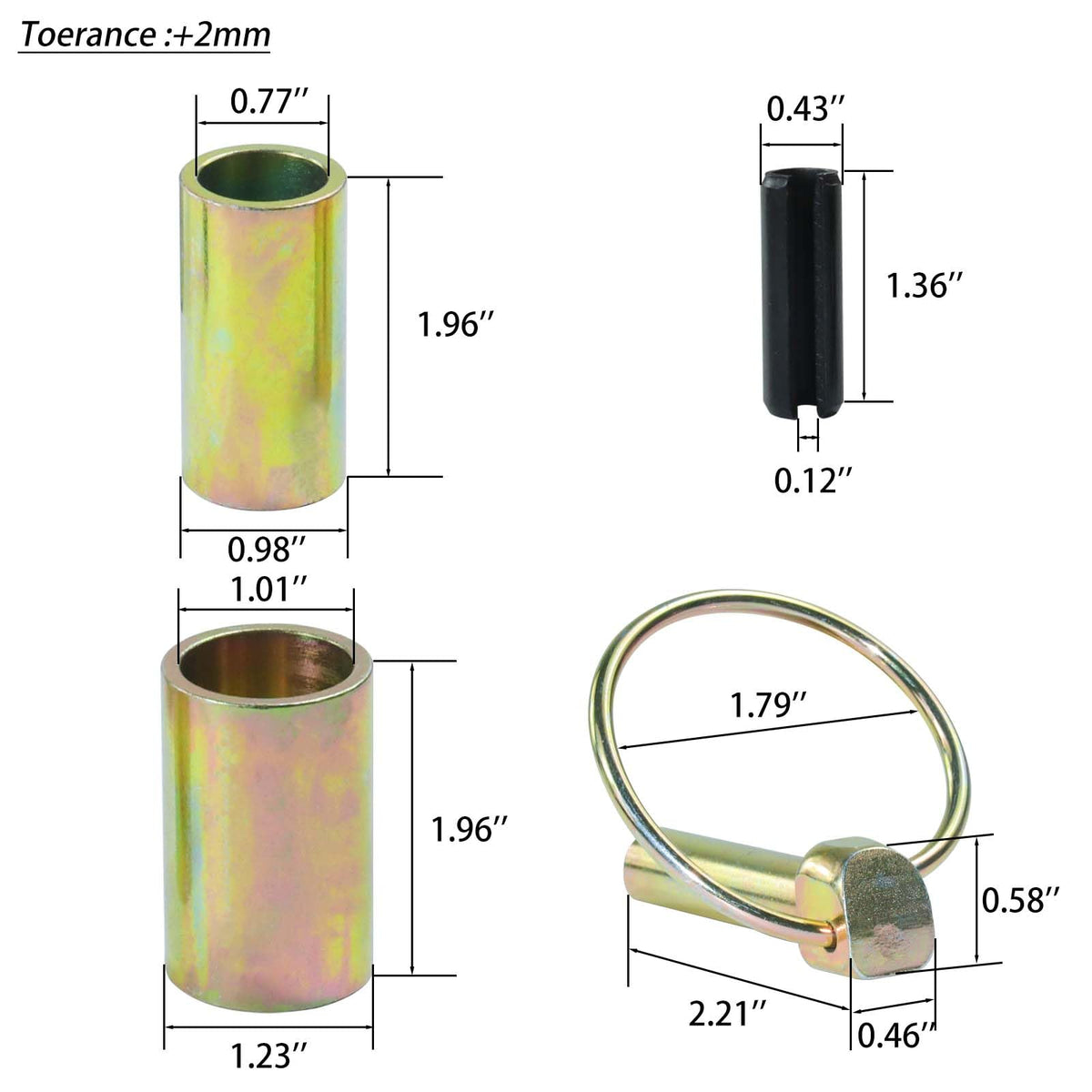 1 Quick Hitch Bushings U849