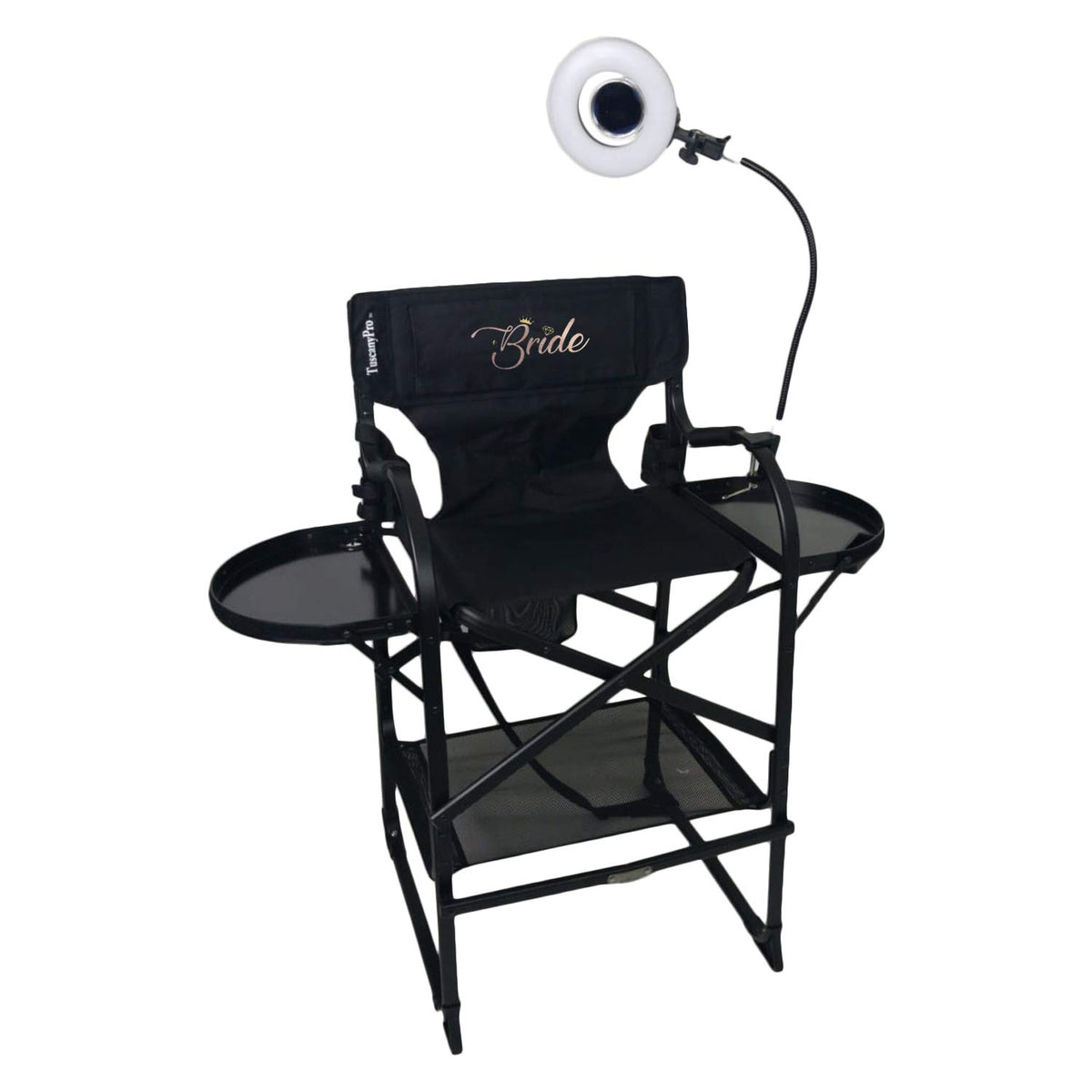 Heavy Duty Director Chair with Adjustable Seat Height E853