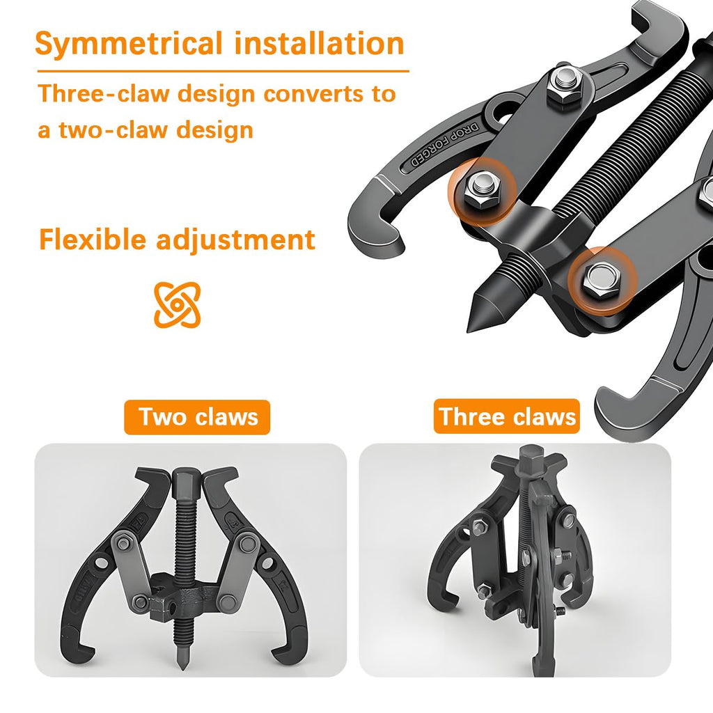 6 Inch Inner Bearing Puller with Reversible Jaws Z77976
