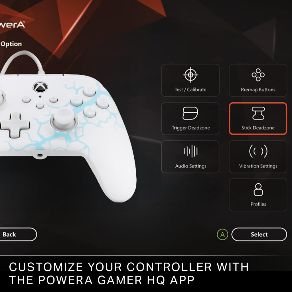 Wired Gaming Controller with Hall Effect Thumbsticks W3236