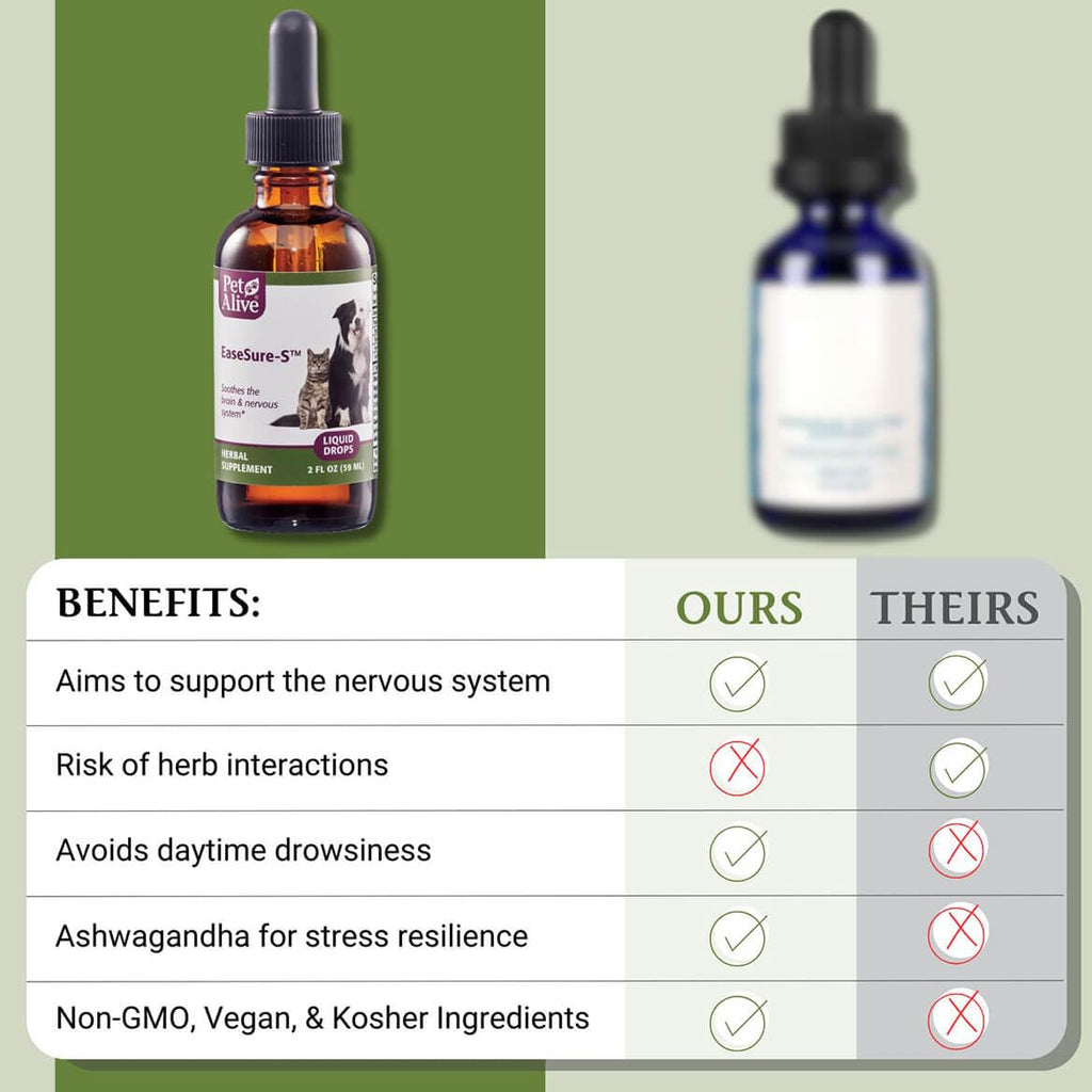2 Fl Oz Herbal Nervous System Support for Pets Z1244