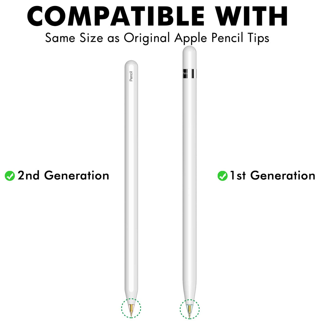 4 Pack Replacement Tips for Apple Pencil 1.95mm O100