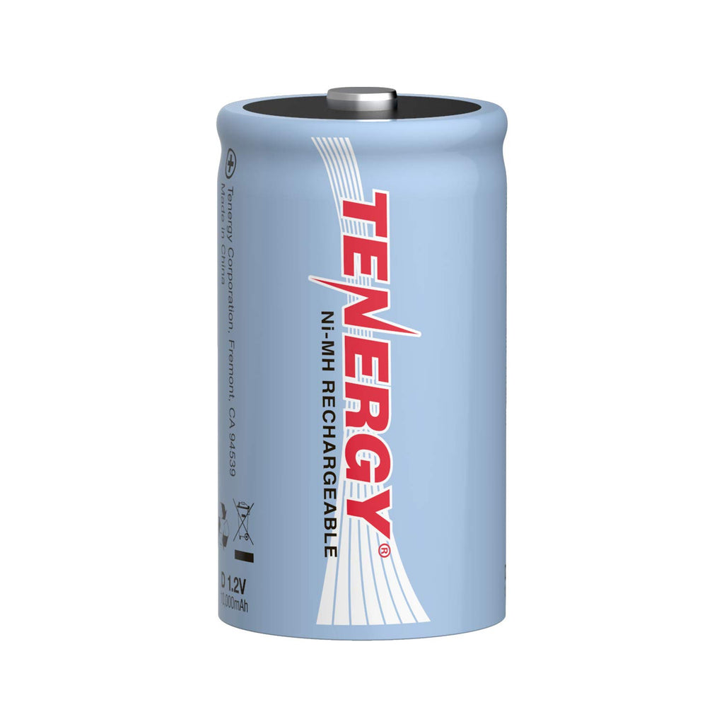 D Size 10000mAh NiMH Rechargeable Battery Q74129