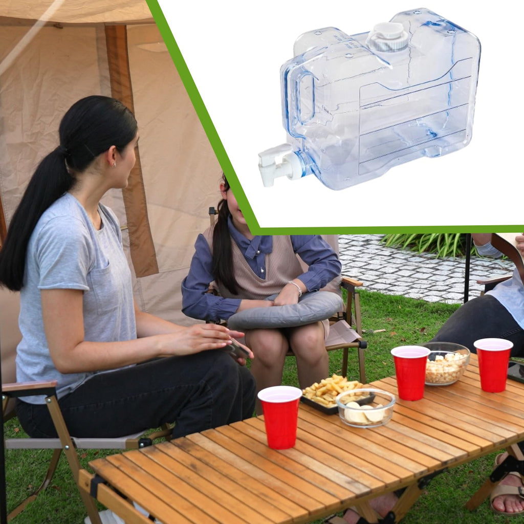 5.7L Portable Water Container with Lid and Handle S250