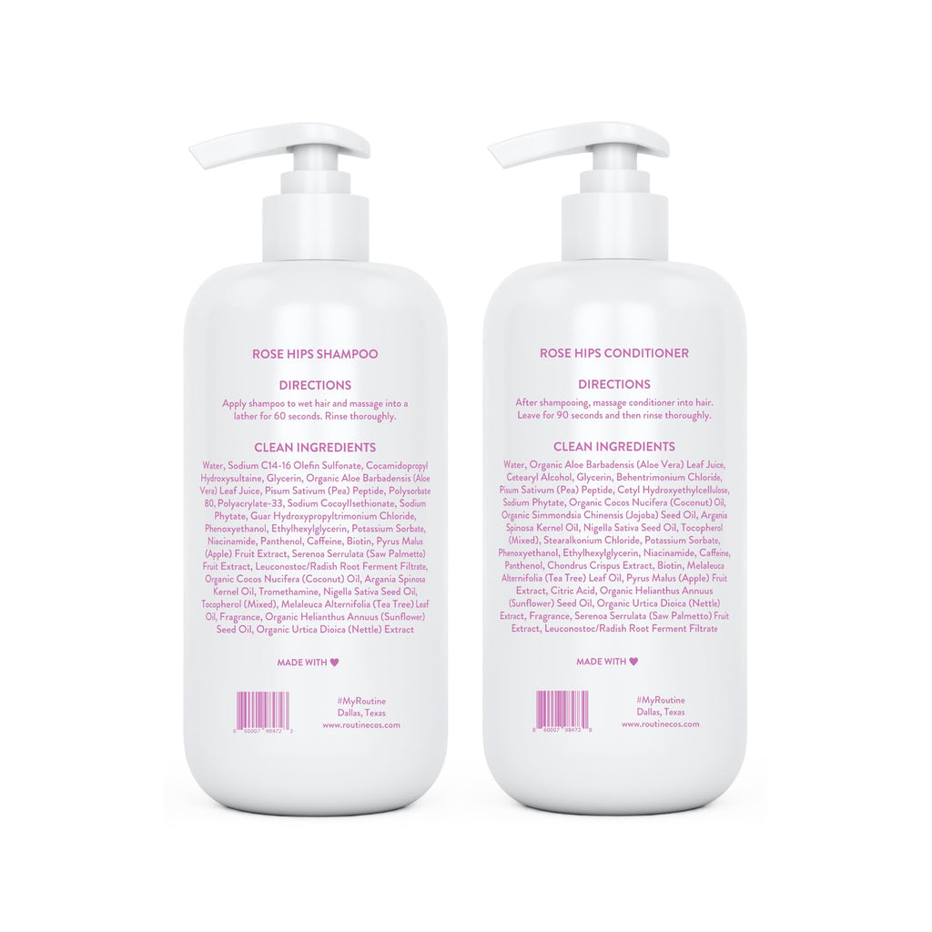 Rose Hips Shampoo and Conditioner Set K413