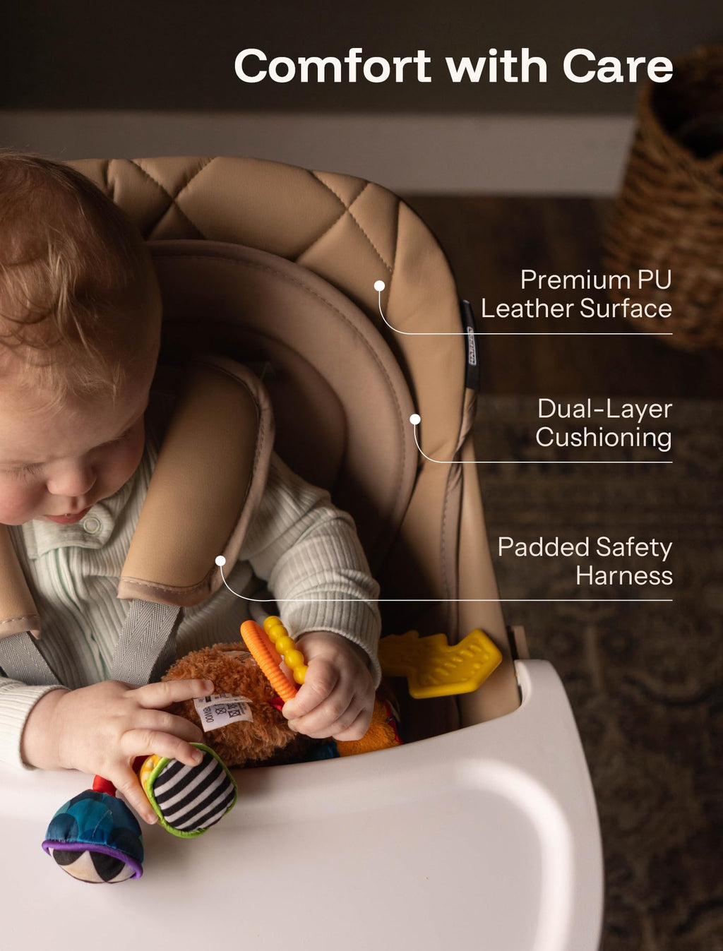 8-in-1 Convertible Baby High Chair O8072