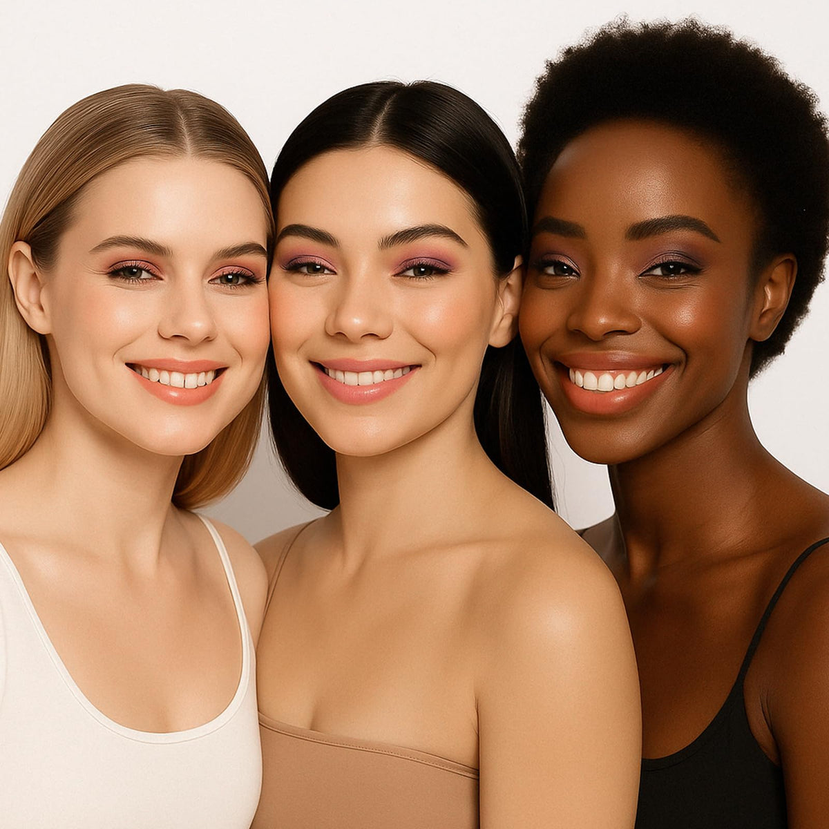 Neutral Nude Matte & Shimmer 6 Colors Mini Eyeshadow Palette M733040