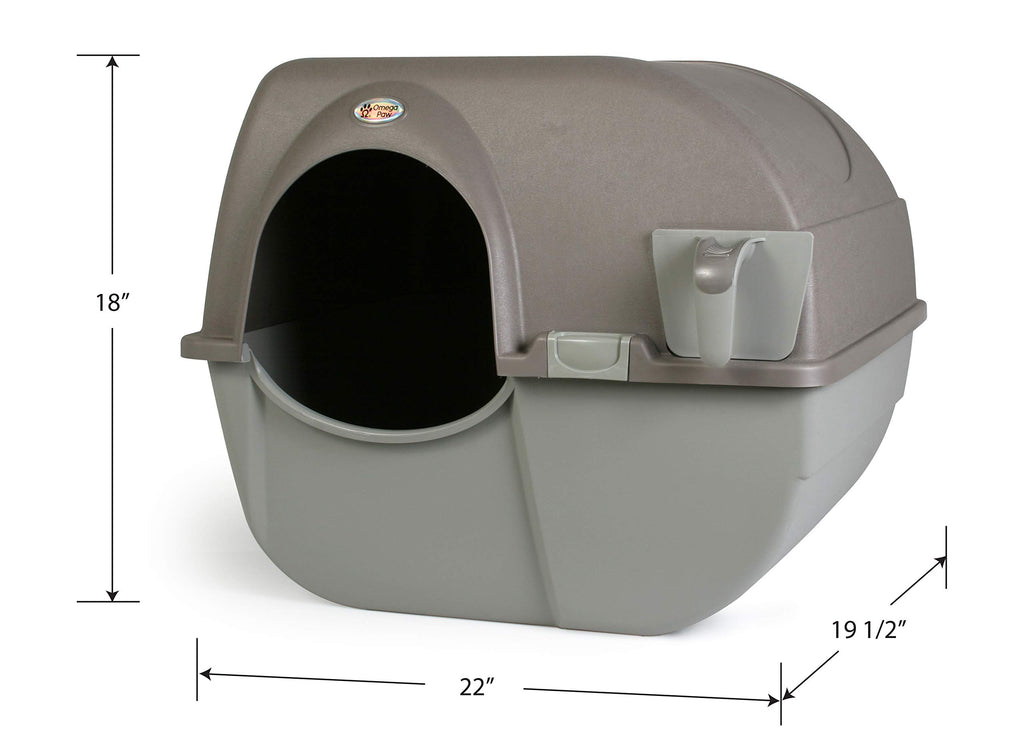 Large Brown Self Cleaning Litter Box S60630