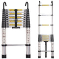 10.5FT Aluminum Telescoping Ladder E452
