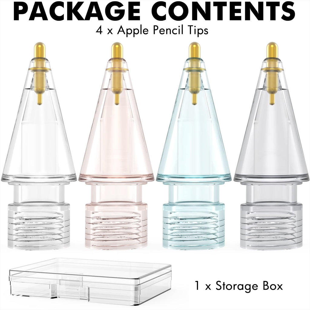 4 Pack Replacement Tips for Apple Pencil 1.95mm O100