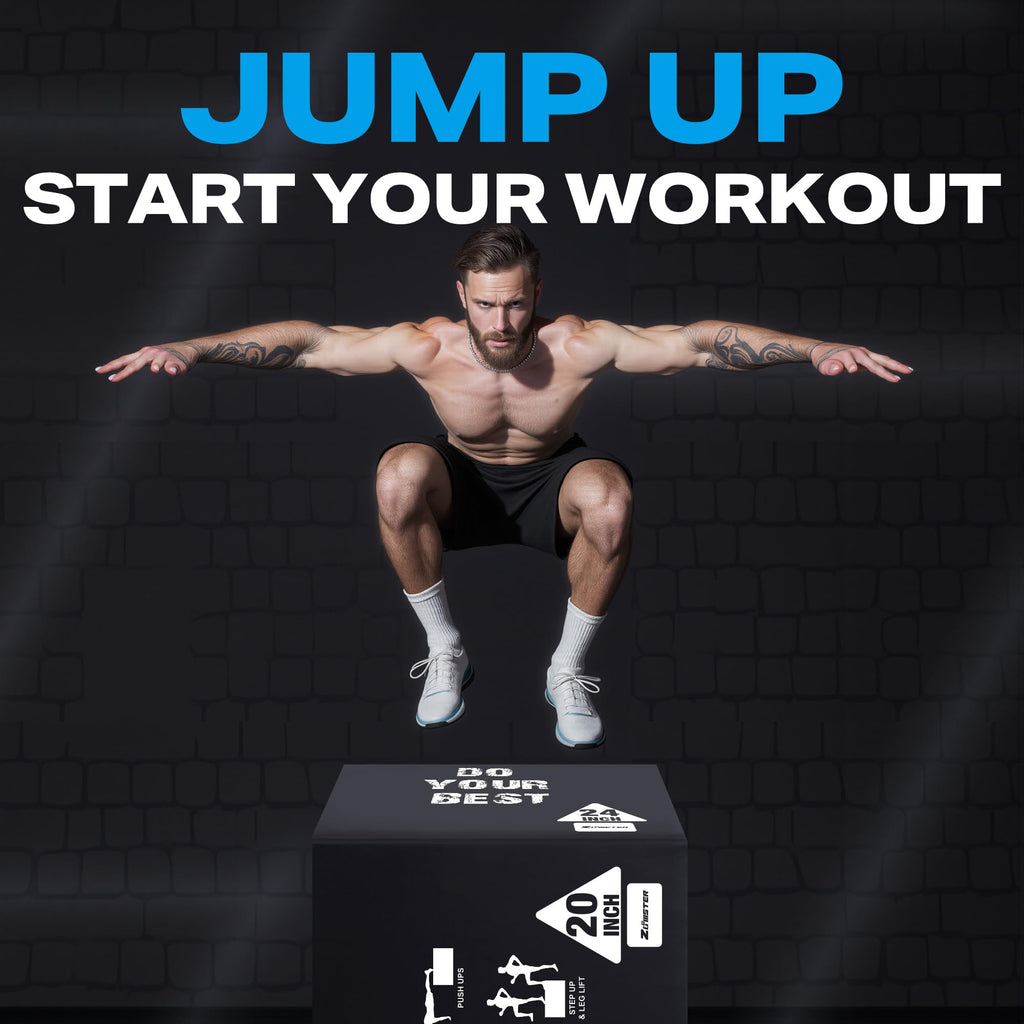 3-in-1 Plyometric Jump Box C8762