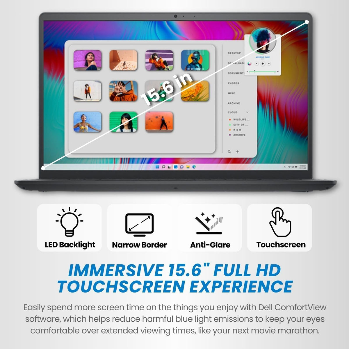 15.6" Touchscreen Laptop D864160