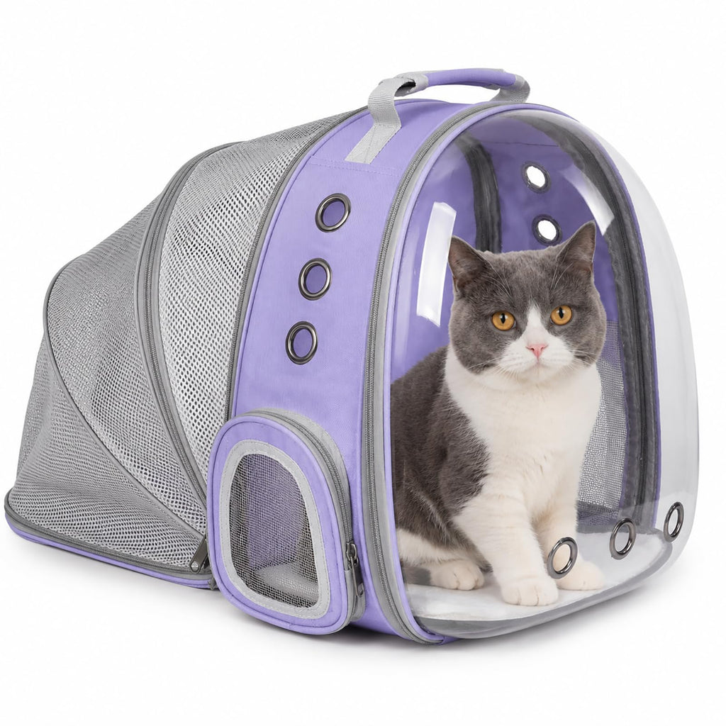 Expandable Cat Carrier Backpack with Bubble Window T1540