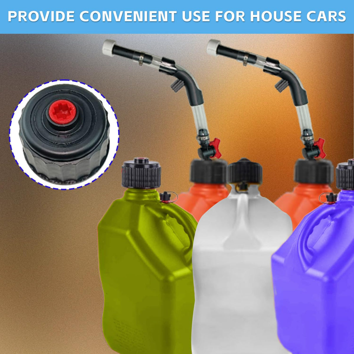 Gas Cans Fuel Jug Cap Kit T617281