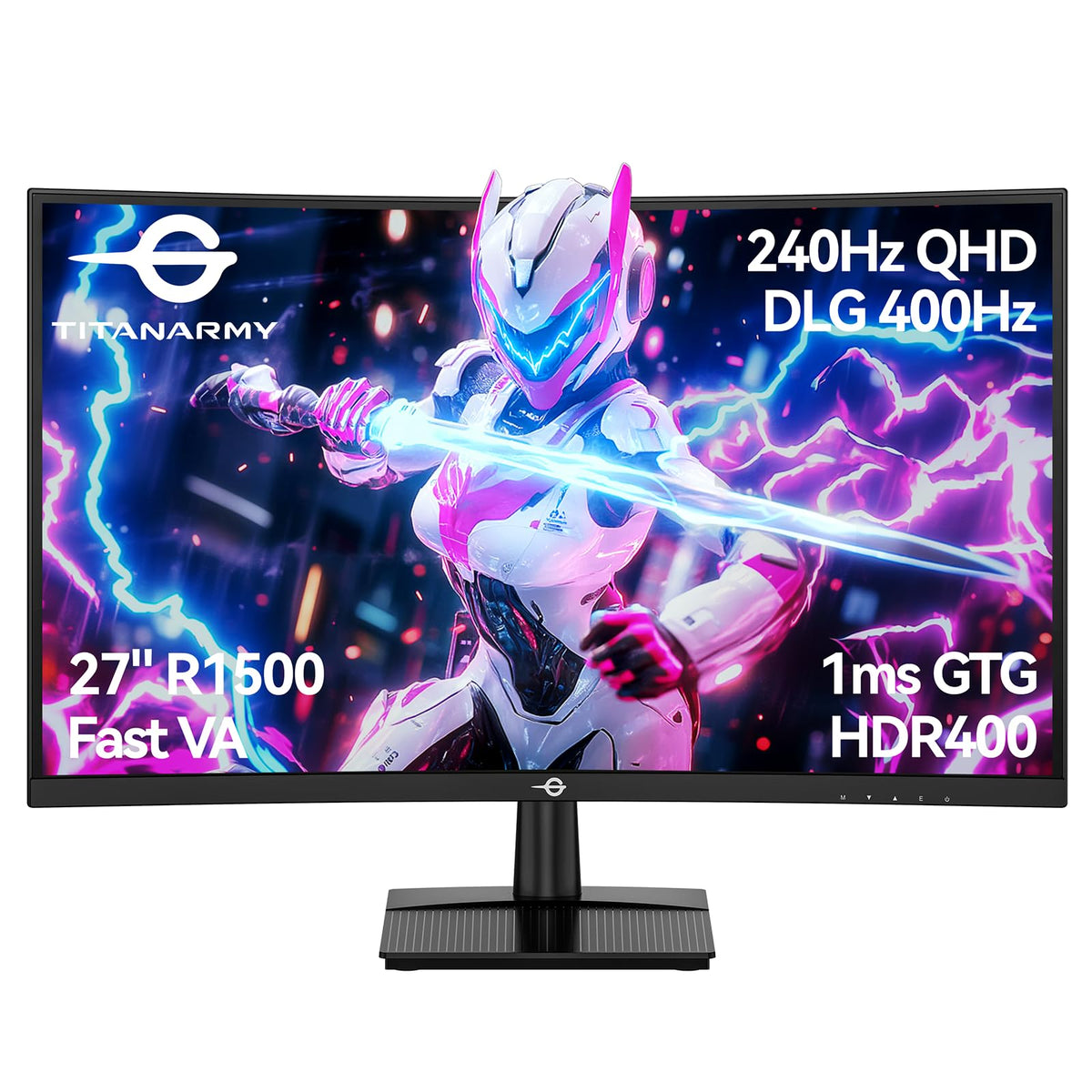 27" Curved QHD 240Hz Fast-VA 1ms Gaming Monitor P45660