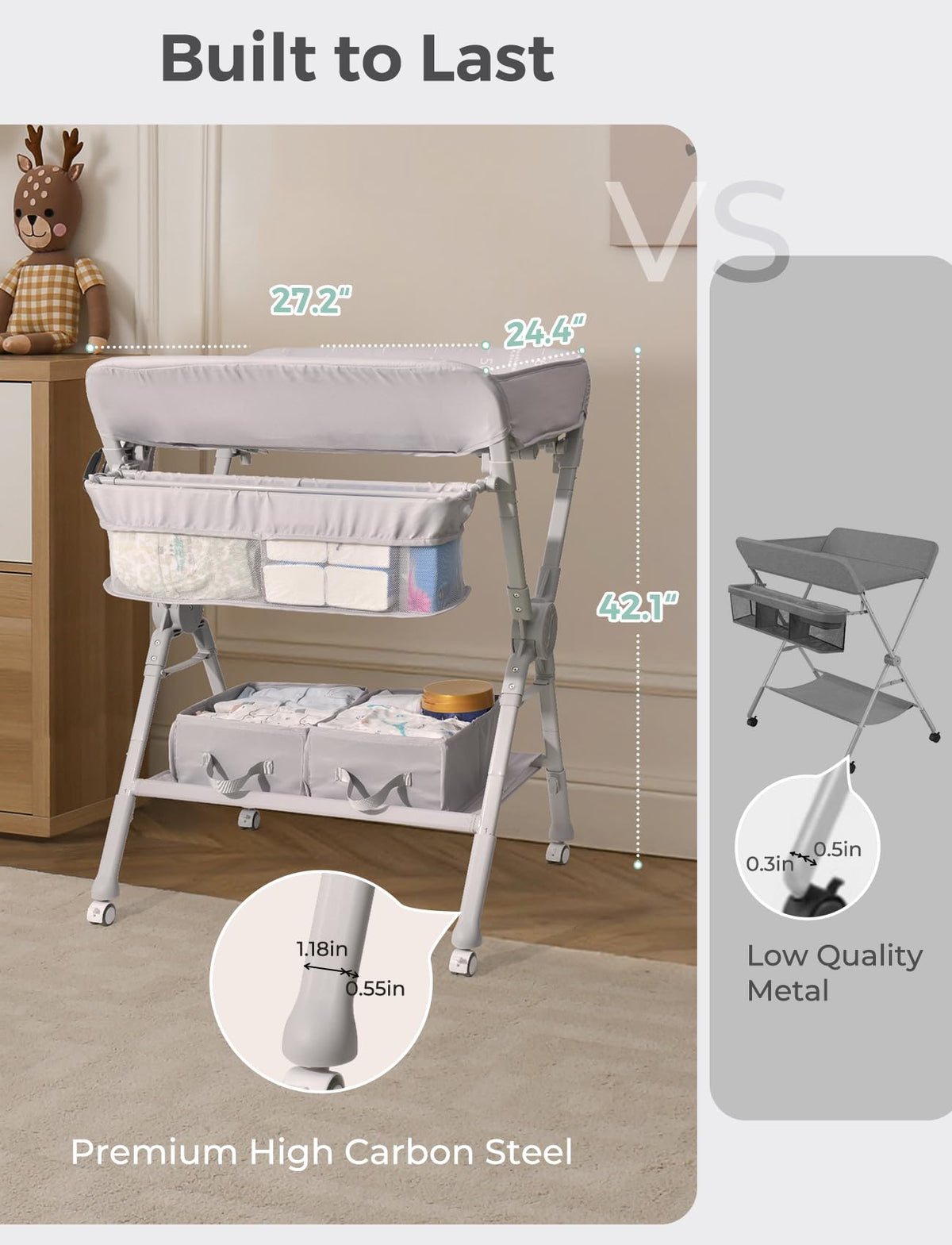 Portable Folding Baby Changing Table S263