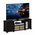 3-Tier Open Shelf TV Stand with Cabinets Z3293